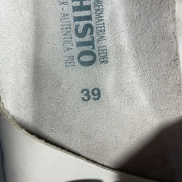 Mephisto White Slides Sz 39/ US 9 - Picture 5 of 7